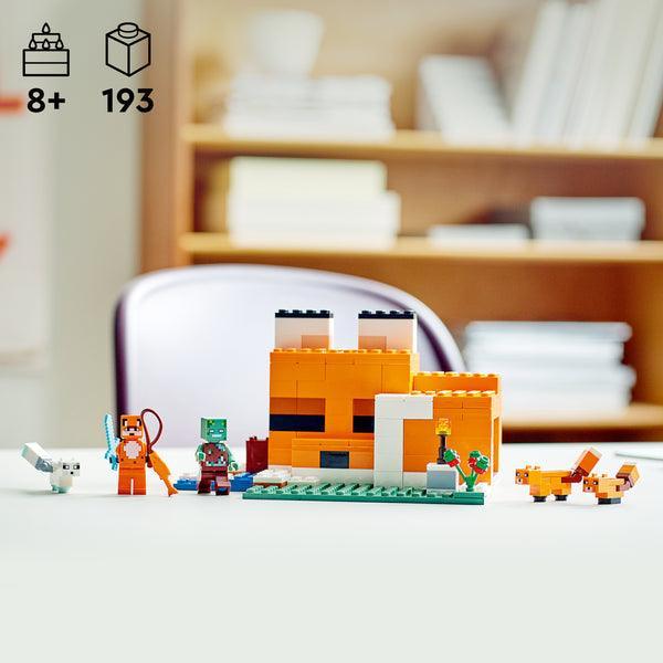 LEGO Vossenhut 21178 Minecraft LEGO MINECRAFT @ 2TTOYS | Official LEGO shop😊🥰 LEGO €. 19.99