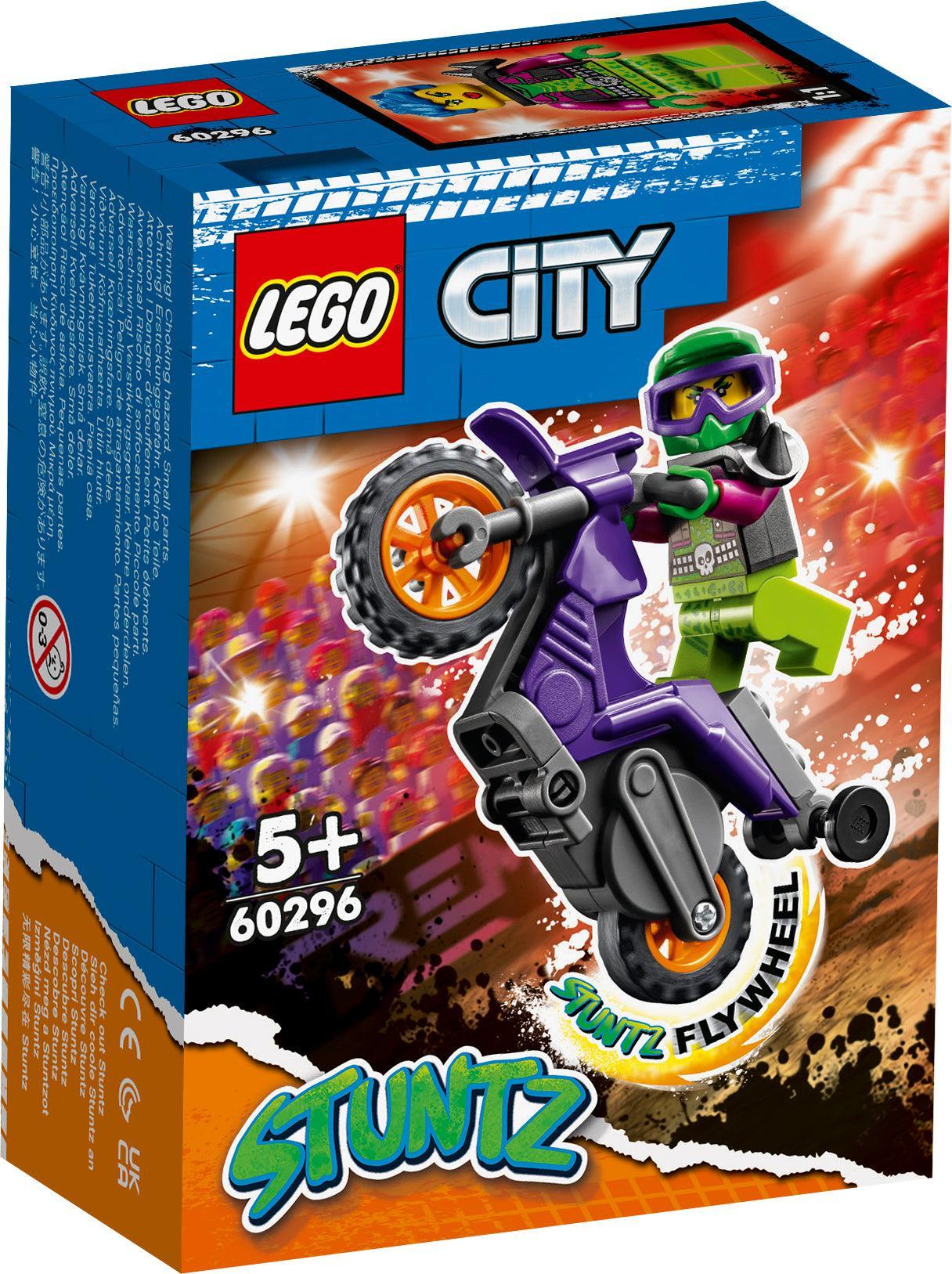 LEGO Wheelie stunt motor 60296 City LEGO CITY STUNTZ @ 2TTOYS | Official LEGO shop😊🥰 LEGO €. 7.18