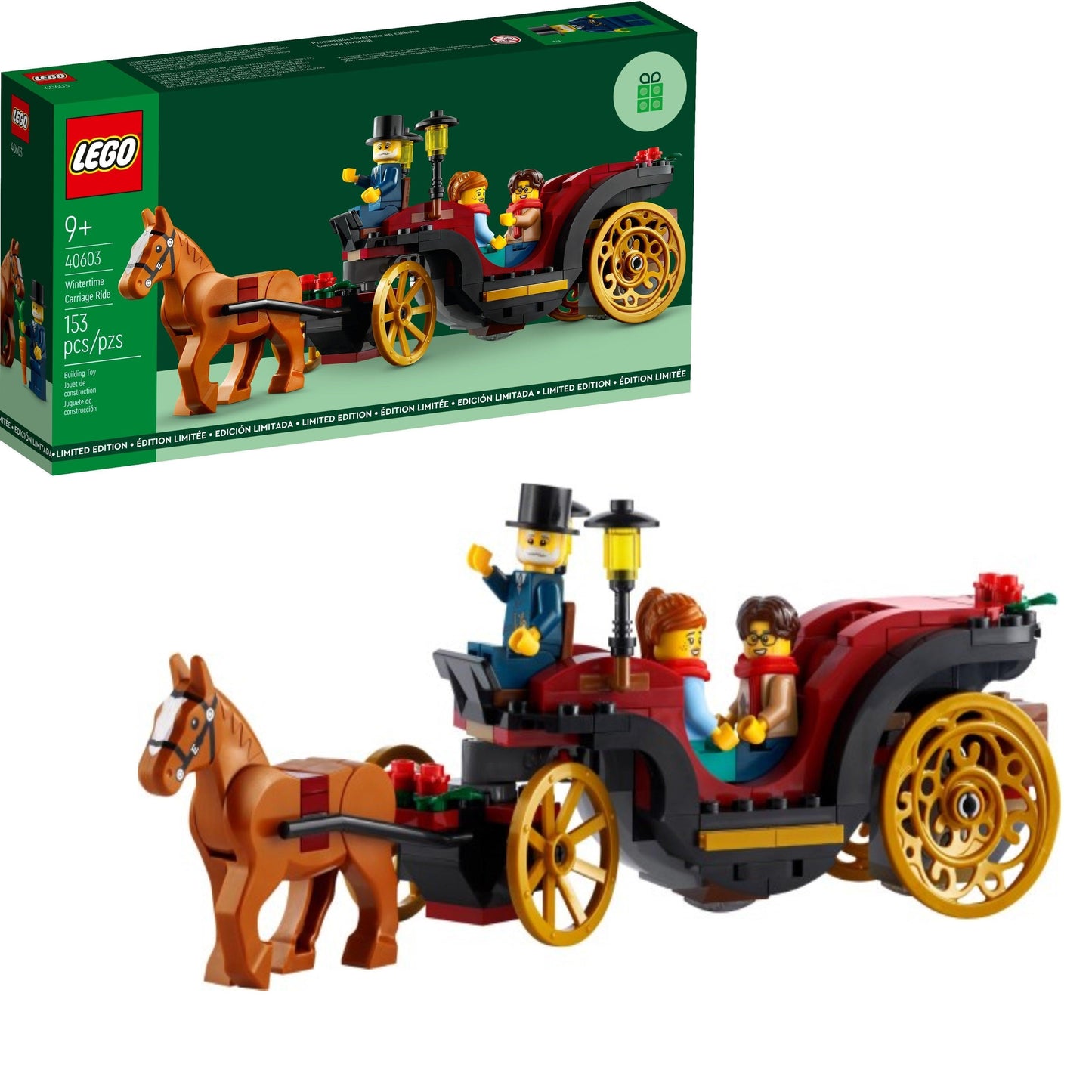 LEGO Winterse koetstocht 40603 Creator LEGO CREATOR @ 2TTOYS LEGO €. 9.99