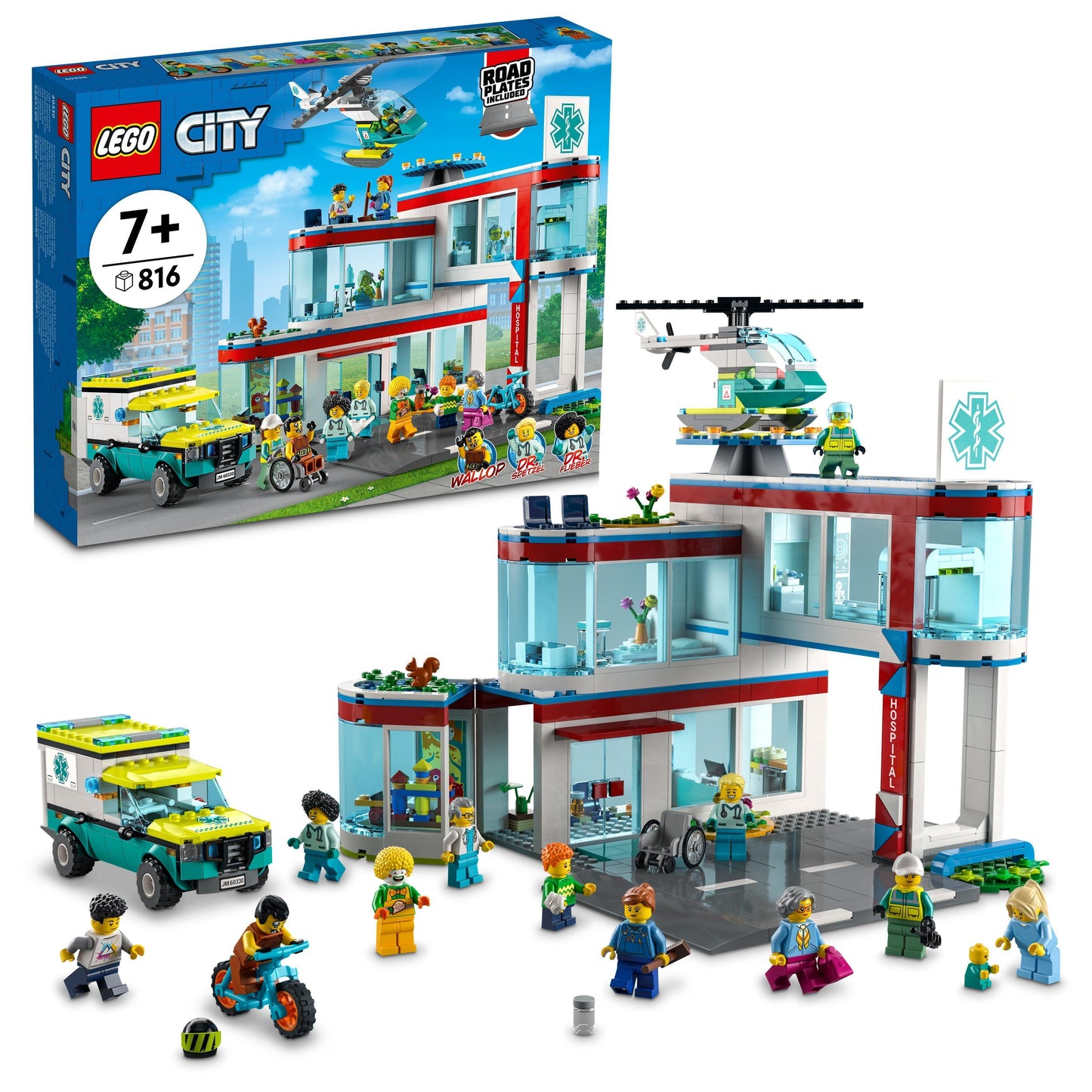 LEGO Ziekenhuis 60330 City LEGO CITY VILLE @ 2TTOYS LEGO €. 84.99