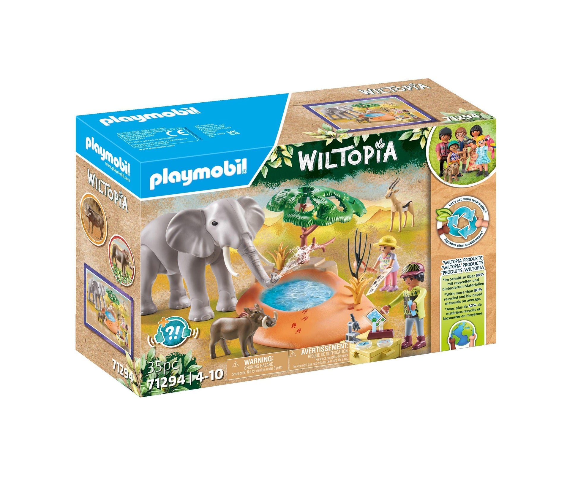 PLAYMOBIL Jungle dieren verzorging 71294 Wiltopia PLAYMOBIL WILTOPIA @ 2TTOYS | Official LEGO shop😊🥰 PLAYMOBIL €. 31.49