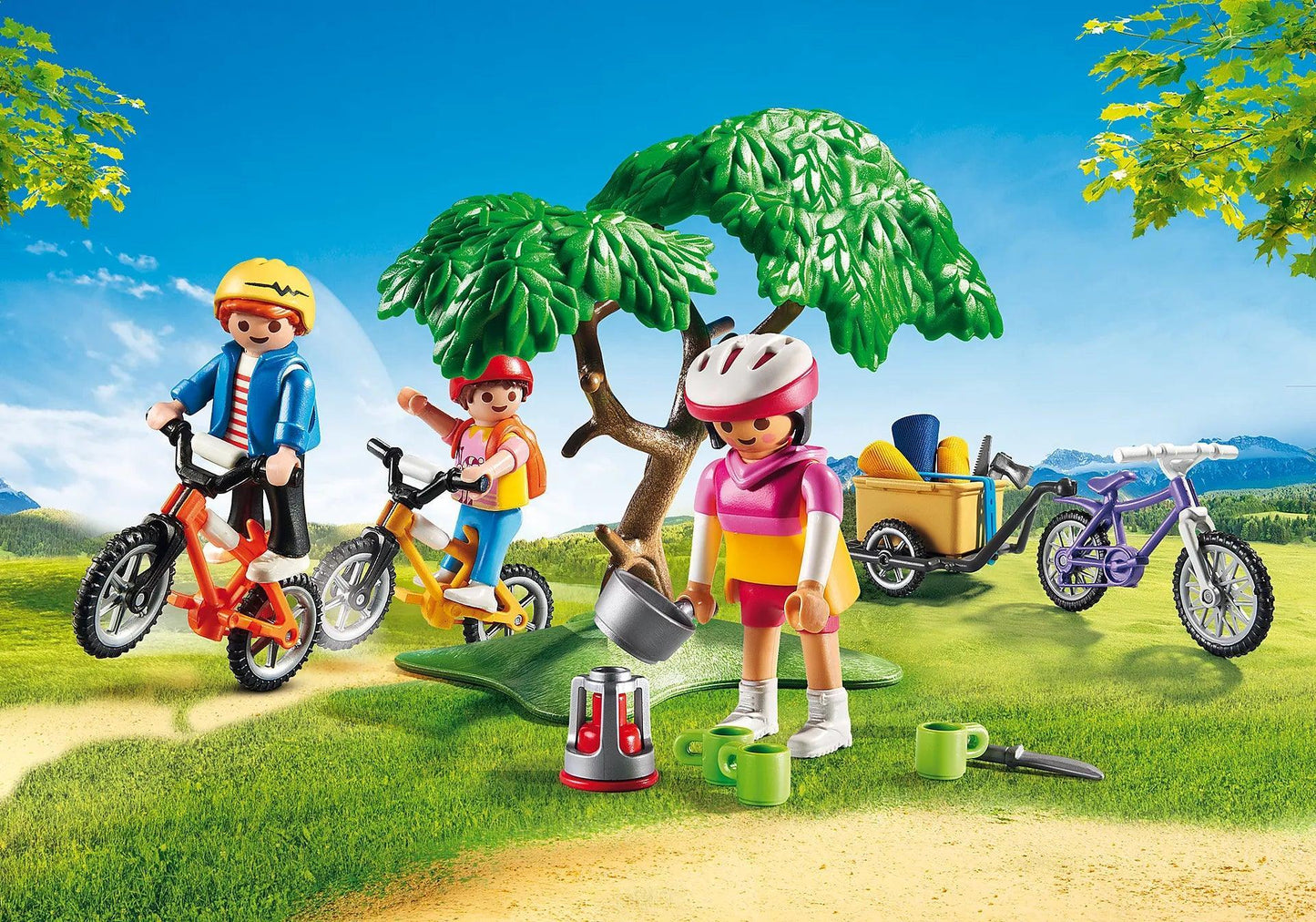 Playmobil Mountainbiketocht met bolderwagen 6980 Family Fun PLAYMOBIL FAMILY FUN @ 2TTOYS PLAYMOBIL €. 8.99