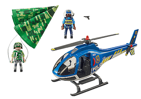 PLAYMOBIL Politiehelikopter: parachute-achtervolging 70569 City Action Politie PLAYMOBIL @ 2TTOYS | Official LEGO shop😊🥰 PLAYMOBIL €. 26.99