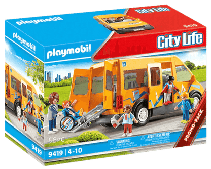 Playmobil Stadsbus / schoolbus met rolstoel mogelijkheid 9419 City Life PLAYMOBIL @ 2TTOYS | Official LEGO shop😊🥰 PLAYMOBIL €. 26.99