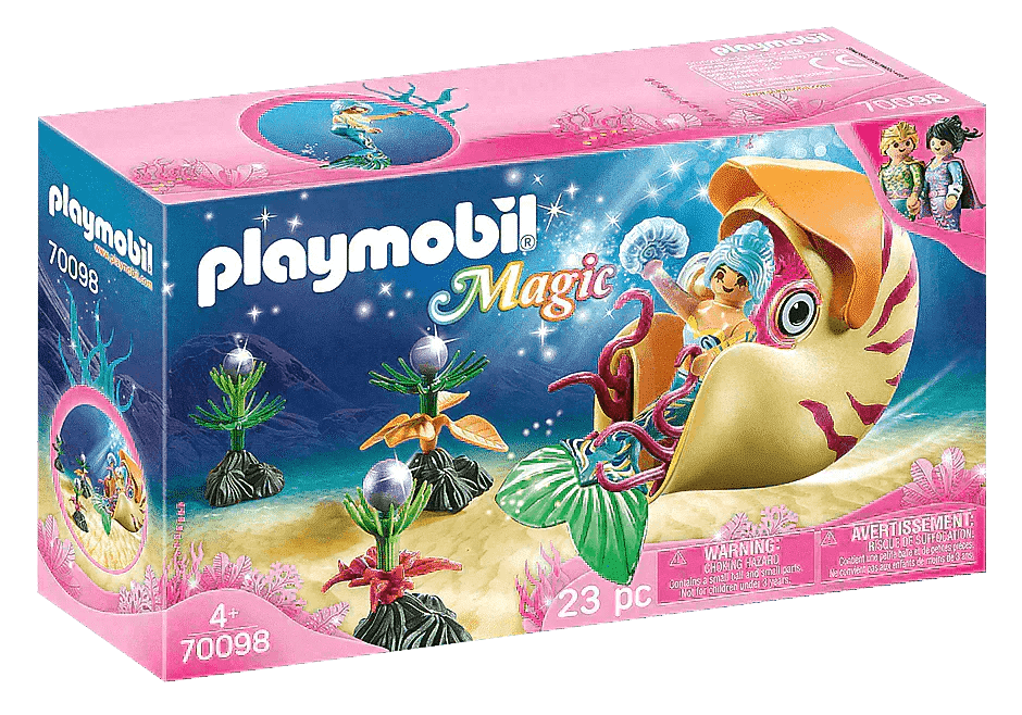 PLAYMOBIL Zeemeermin met slakkengondel 70098 Magie PLAYMOBIL @ 2TTOYS | Official LEGO shop😊🥰 PLAYMOBIL €. 16.99