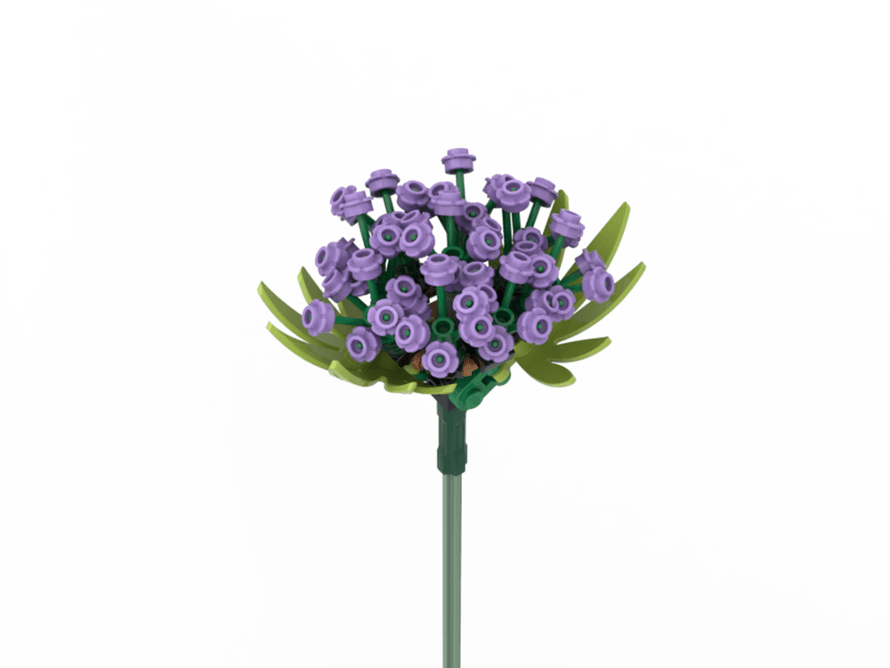 Purple Verbena (gemaakt van orginele LEGO steentjes) LEGO BLOEMEN @ 2TTOYS | Official LEGO shop😊🥰 DOL OP BOUWEN €. 9.99