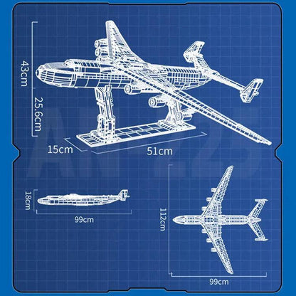 The Utimate Antonov 225 met standaard 5349 delig BLOCKZONE @ 2TTOYS BLOCKZONE €. 294.49